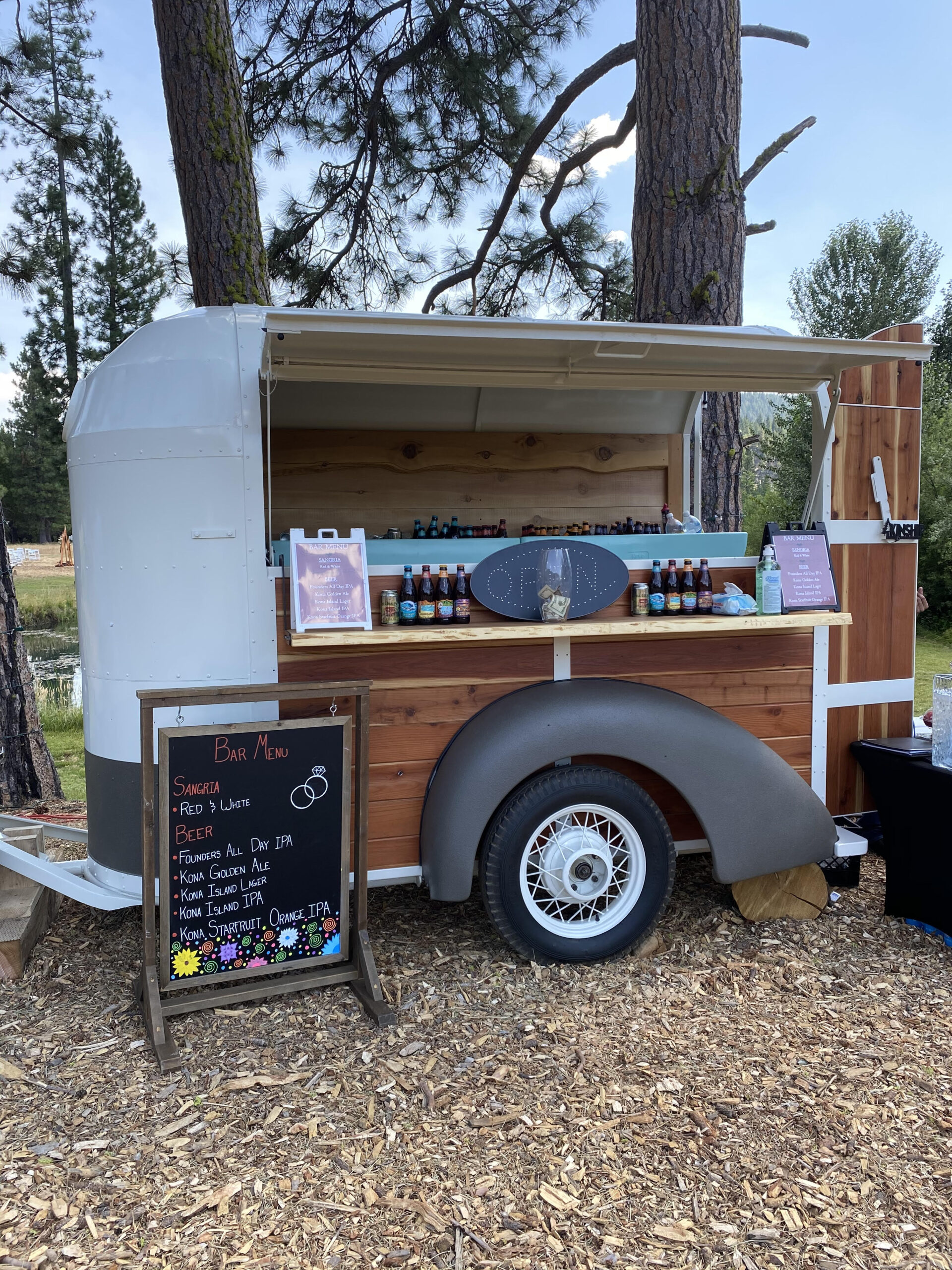 horse trailer bar